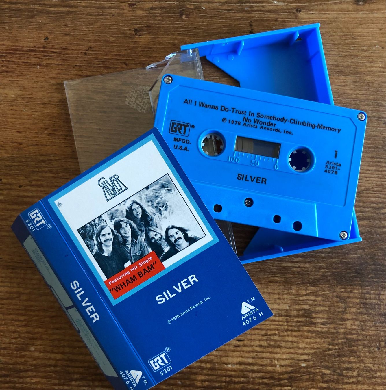 Cassettes audio: Silver – Silver MC/Cass, Southern Rock, County – D'occasion à Luzern par Schlafenicht00