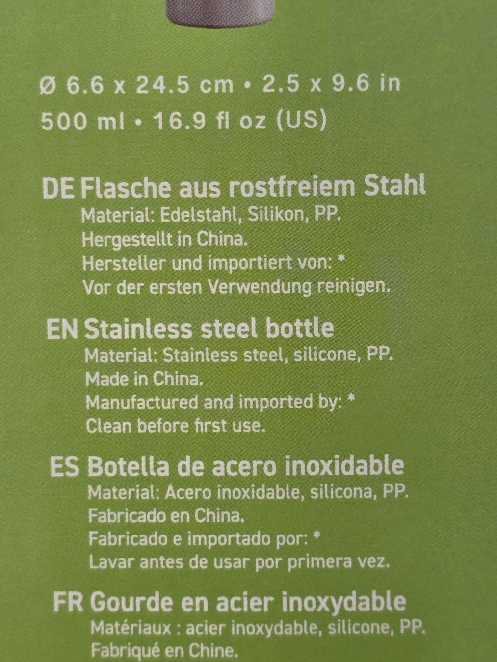 Coop Borracce & Thermos: Stainless Steel Bottel vom Coop – Nuovo e nell'imballaggio originale da Steffisburg venduto da ang_7fcj 3