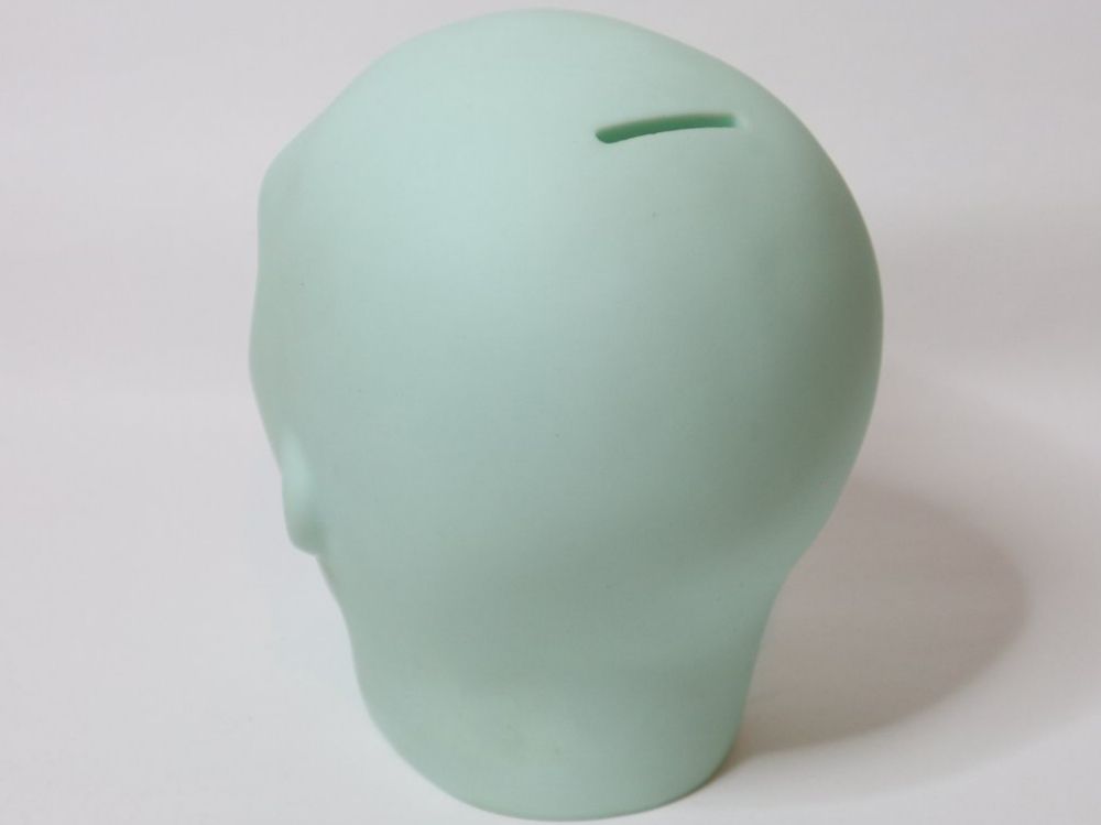 Statuette: Alien Kopf Spardose Sparkasse unbenutzt – Usato da Eschenbach SG venduto da Astalavista 2