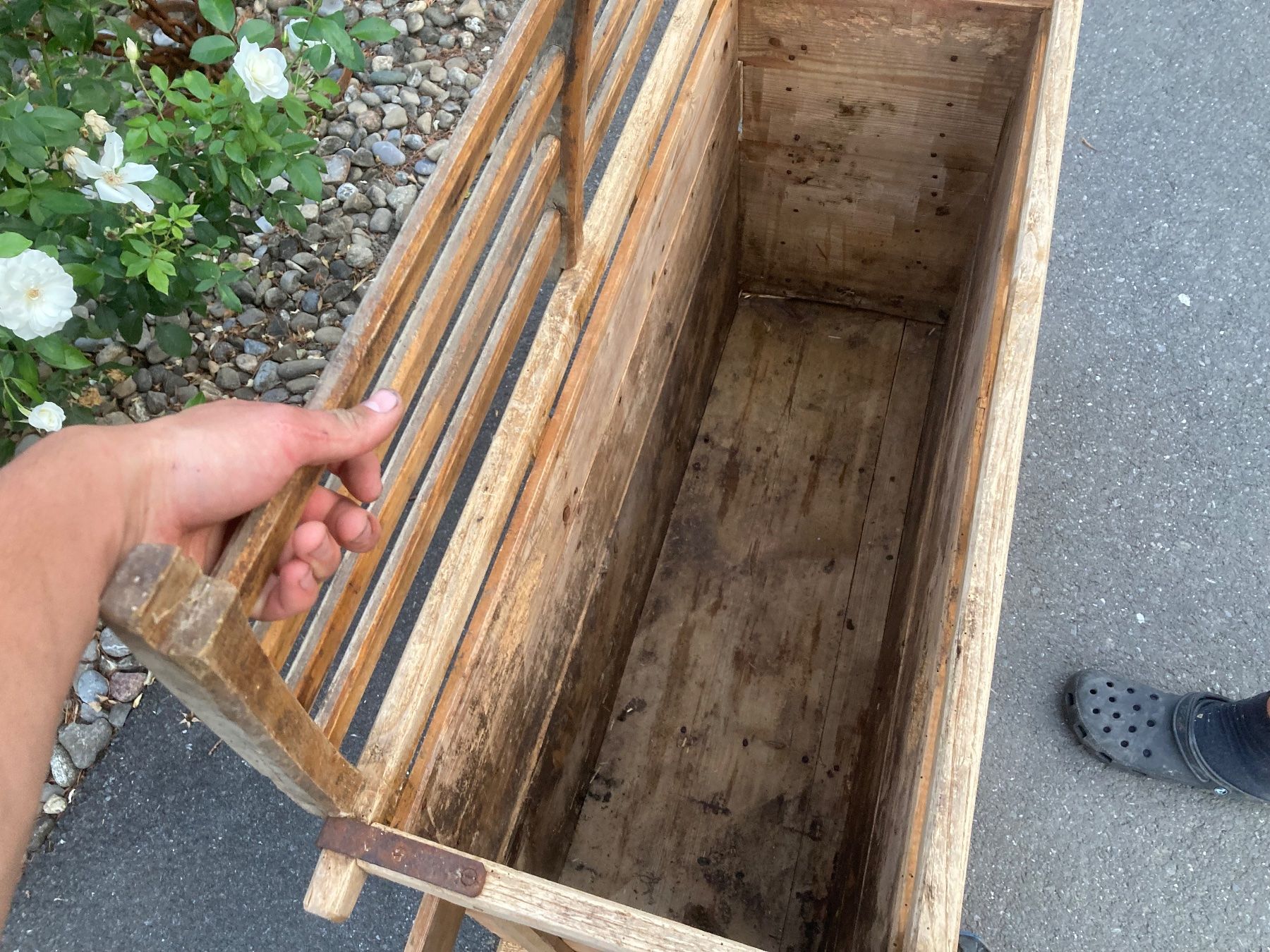 Transportkisten: Antike Holzkiste – Gebraucht aus Uetendorf von reu_99v8 4