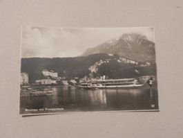 Karte Brunnen SZ Schiff Unterwalden 1925
