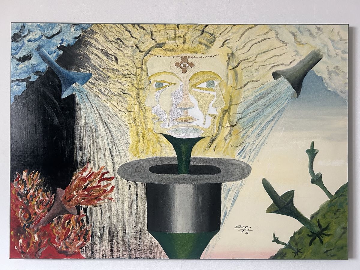 Gemälde: Original Gemälde von FreddyGerber 1984 – Gebraucht aus Glarus von KunstWerkEr-LS87