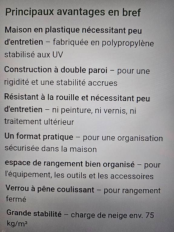 Gartenhäuser & Gewächshäuser: Maison de jardin – Neu und originalverpackt aus VOUVRY von vit_lvd9 4