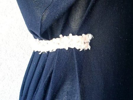 GIOGIA & JOHNS TUNIKA GJ SHIRT DUNKELBLAU ASYMMETRISCH BLUSE