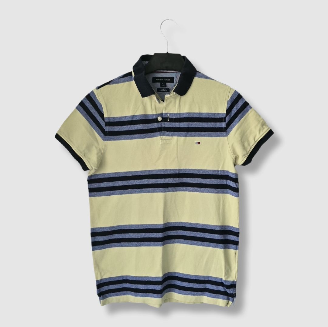 Tommy Hilfiger Magliette Polo: Polo Tommy Hilfiger rayé, taille S/P – Usato da Genève venduto da MariaS2