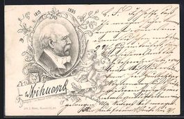 Vorläufer-Lithographie Fürst Bismarck 