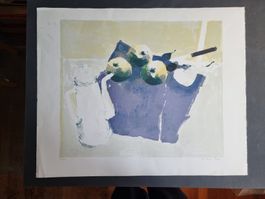 HANS RUEDI SIEBER LITHOGRAPHIE SIGNIERT NUMMERIERT
