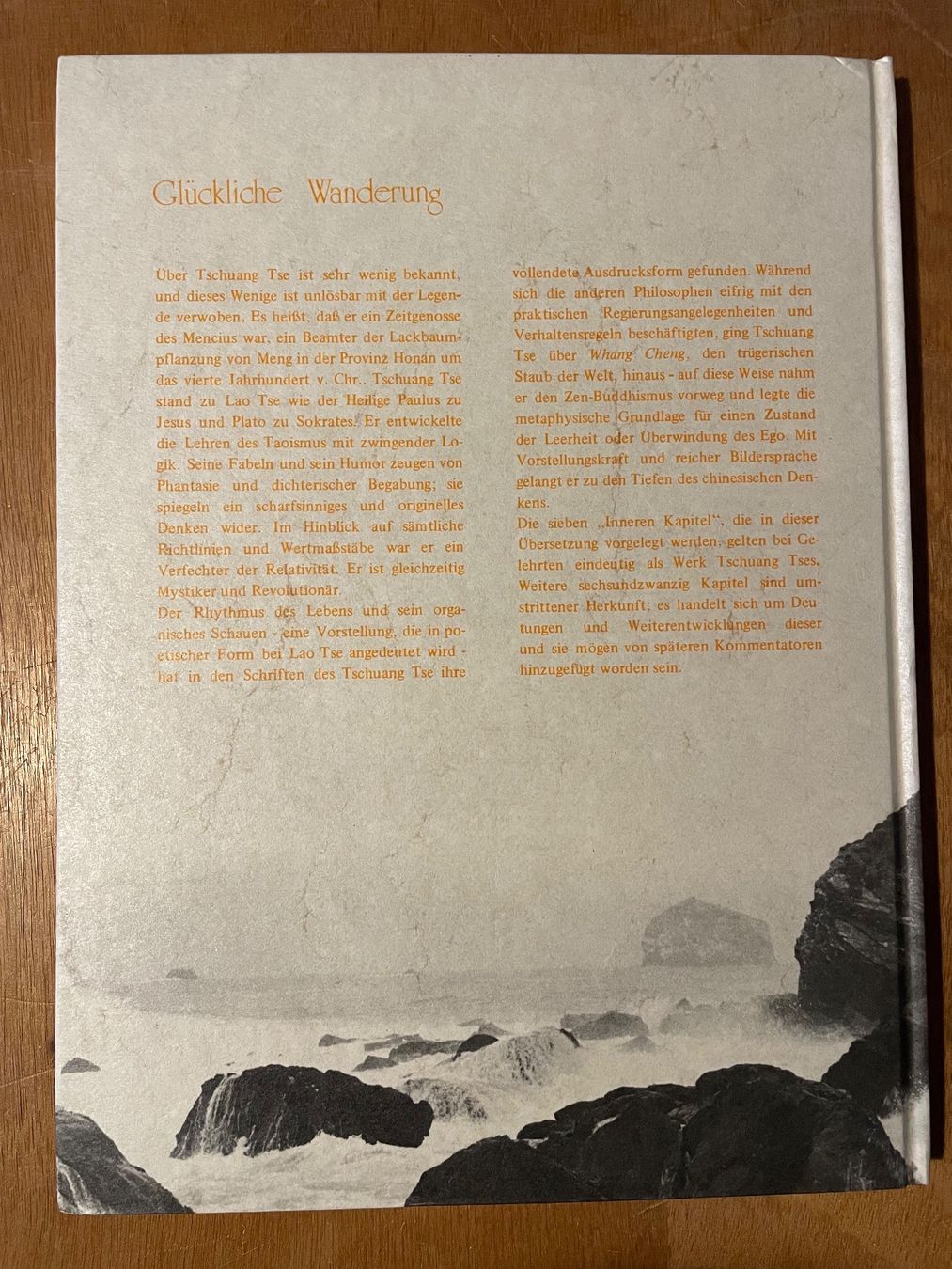 Libri: Tschuang Tse. Glückliche Wanderung – Usato da Zürich venduto da WWehrle 2