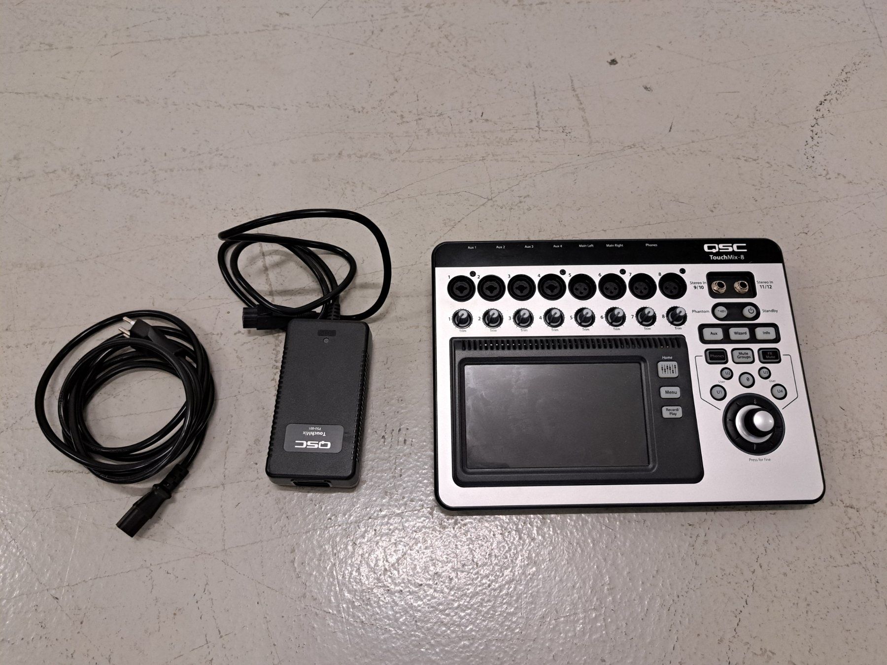 Qsc Mischpulte: Digitalmixer QSC TouchMix 8 – Gebraucht aus Embrach von lichttechnik 2