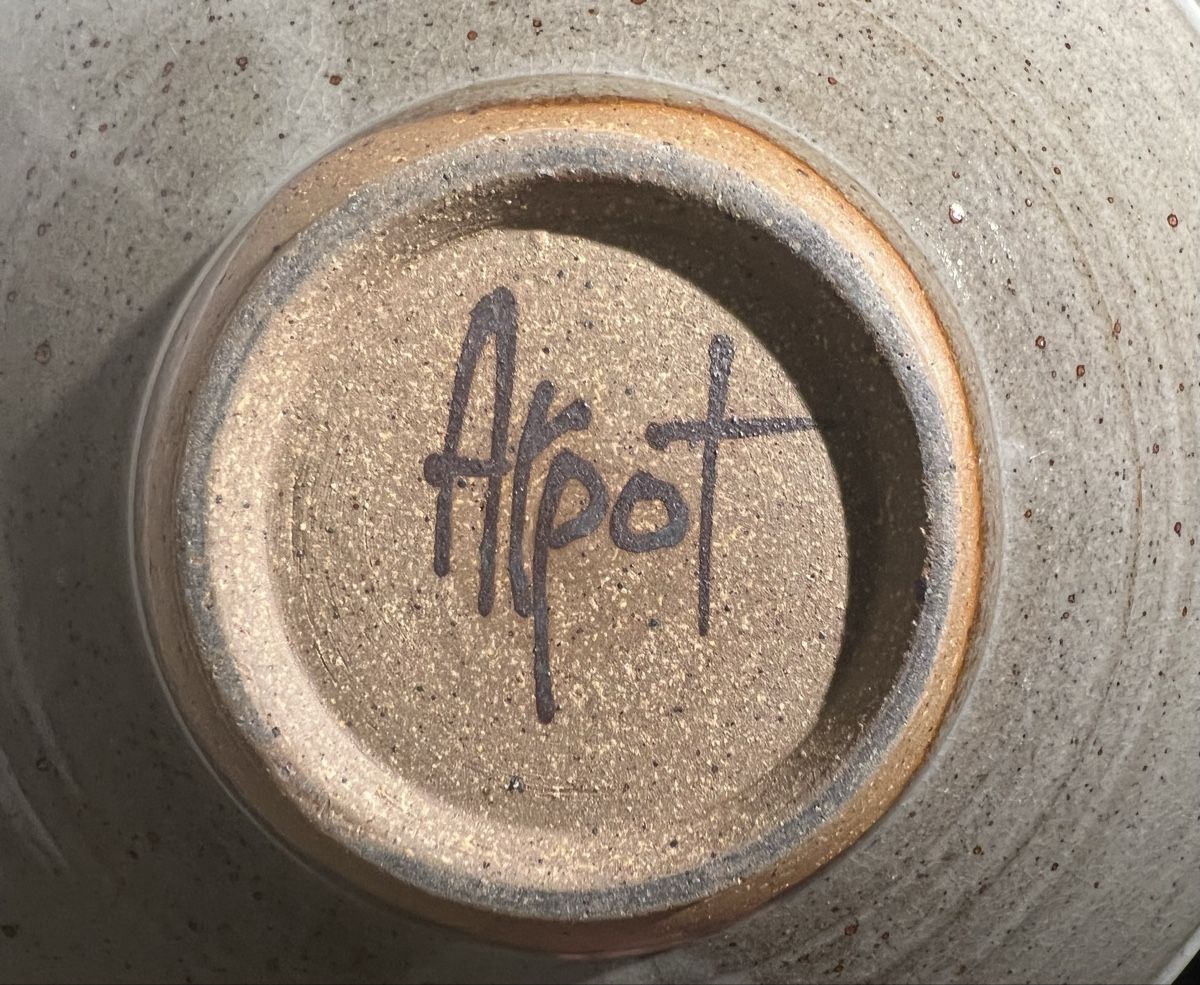 Piatti di portata: Plat décoratif ARTPOT, grès tourné et peint main – Nuovo (secondo la descrizione) da Genève venduto da DELIRBEADS 3