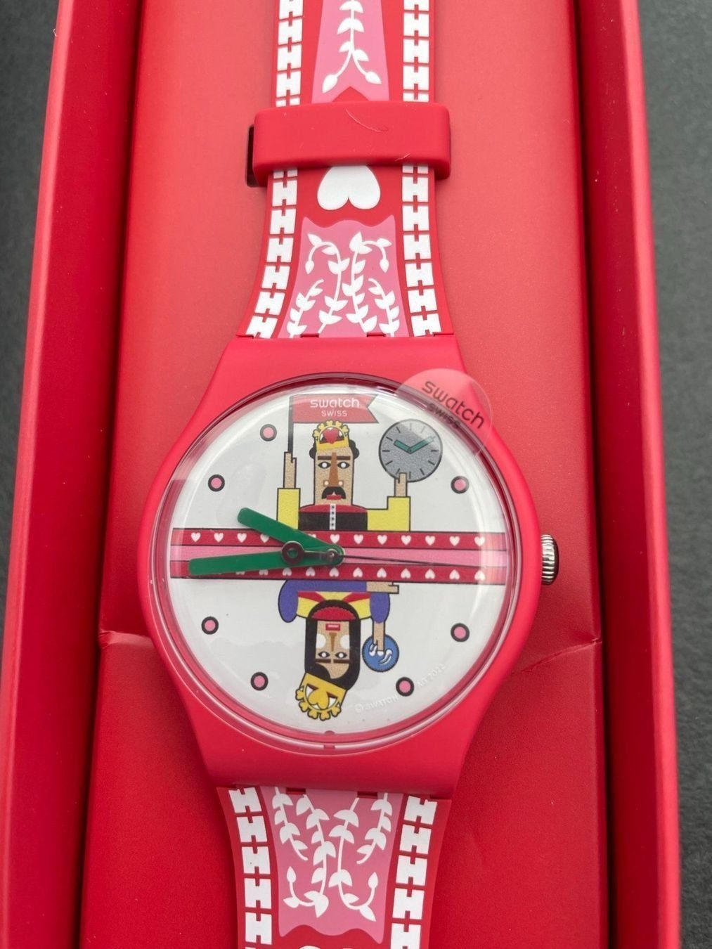 Swatch Orologi: Swatch Aktionärsuhr 2022 – Nuovo e nell'imballaggio originale da Lohn-Ammannsegg venduto da Maledi 1