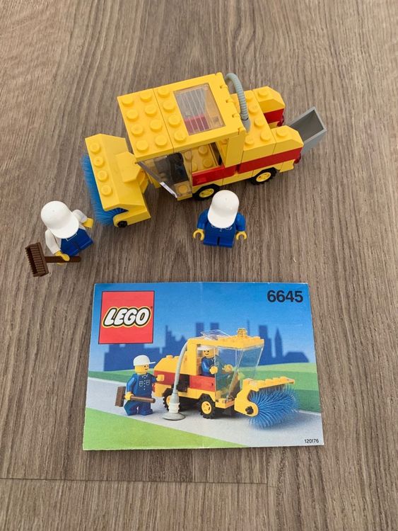 Lego Giocattoli: Vintage Lego 6645 Strassenkehrmaschine + Anleitung – Usato da Fislisbach venduto da chili2006 1