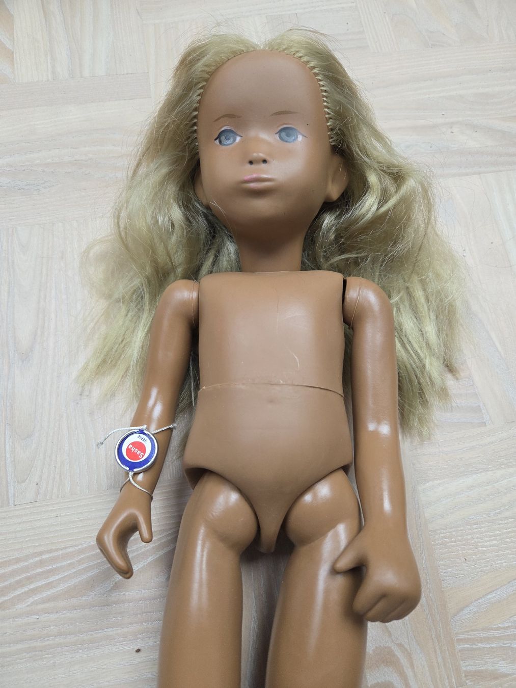 Sasha Morgenthaler Poupées: Sasha Puppe Mädchen blond – D'occasion à Wängi par Planet80 1