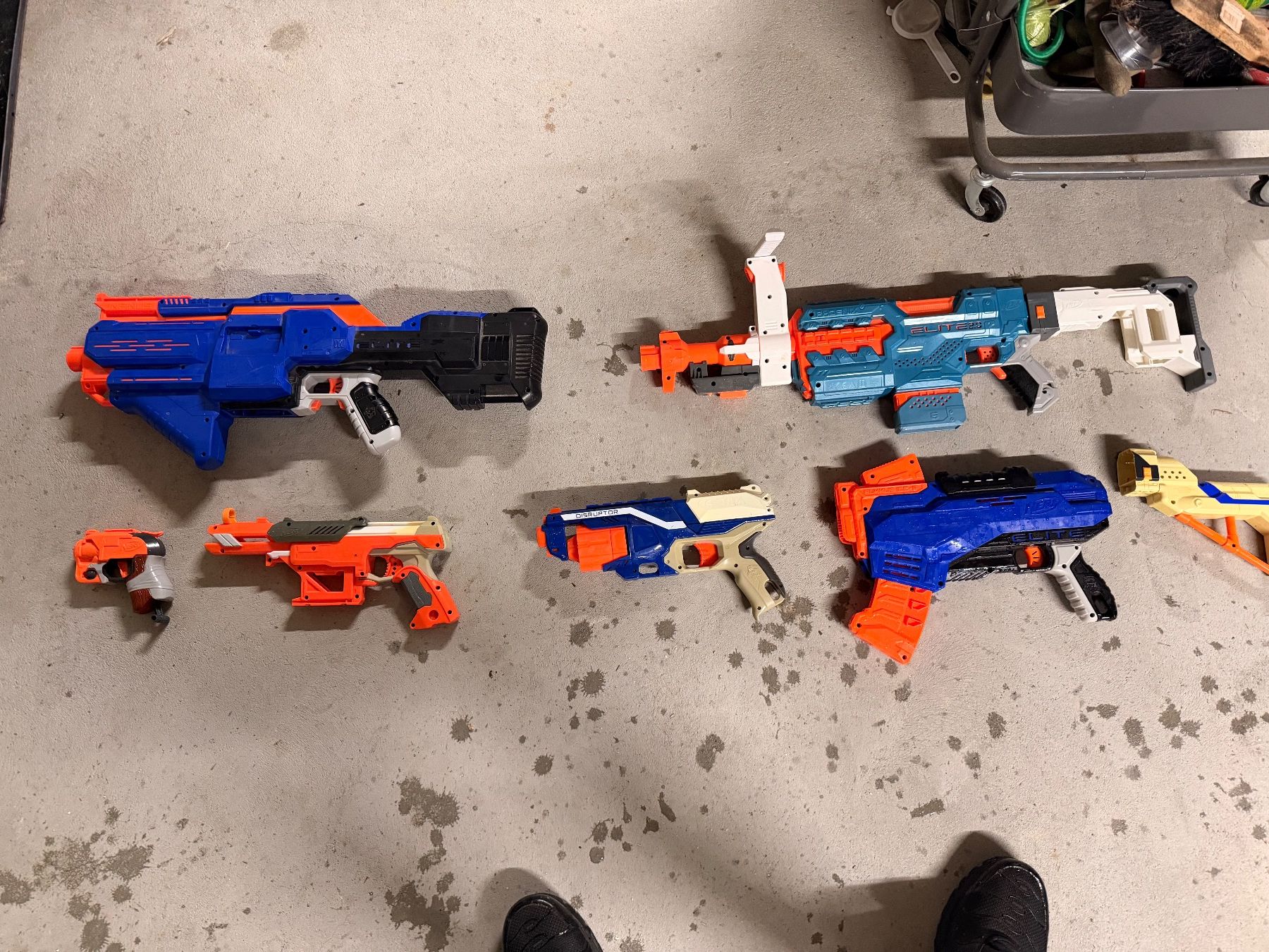 Nerf Jouets: Petite collection de NERF – D'occasion à Faoug par bel_smc2