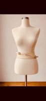 Max Mara Damen Gürtel Gr. S – Leder – Creme/Weiss – sehr gut