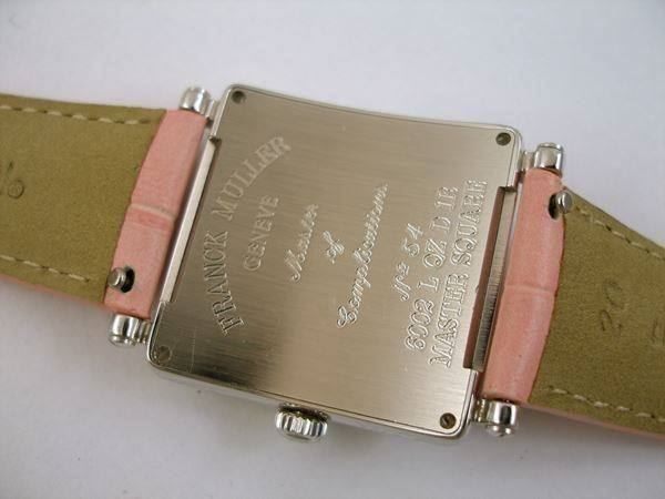 Franck Muller Uhren: FRANCK MULLER MASTER SQUARE DIAMANTEN REF. 6002 L QZ D 1R – Gebraucht aus Zürich von SWISSTIMEARTS-AG 7