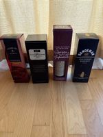 Lot de 4 bouteilles de vin Porto avec boîtes d'origine