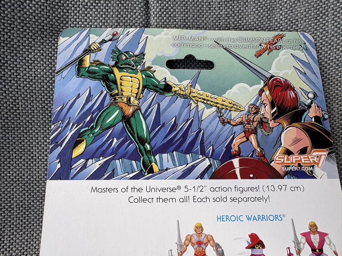Masters of the Universe Statuette: MOTU mer man SUPER7 ovp – Nuovo e nell'imballaggio originale da Herzogenbuchsee venduto da warrior77 5