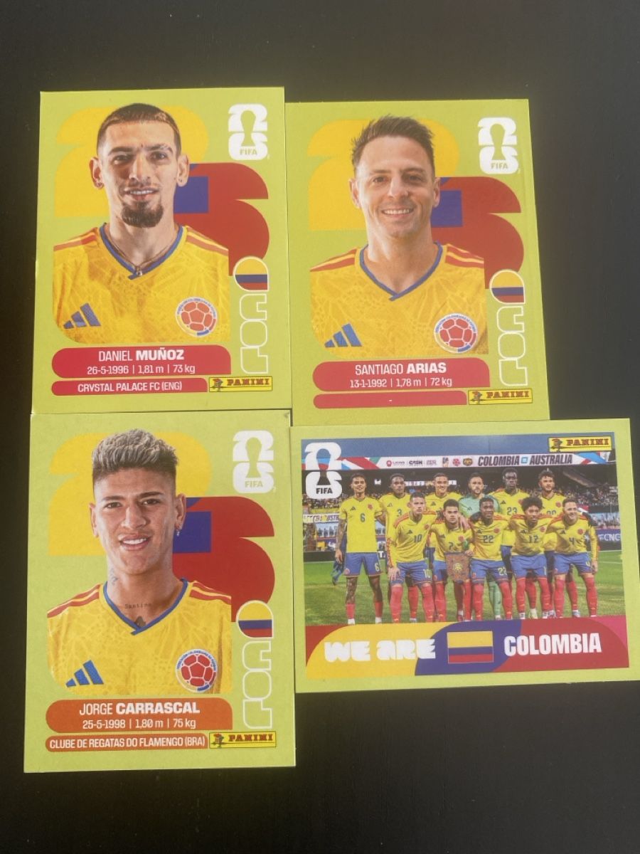 Panini Cartes à collectionner: PANINI COL 6-9-13-16 – D'occasion à Baden par Dunkelheit