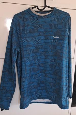 Shirt manches longues Wedze bleu