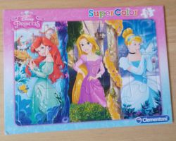 Puzzle 15 Teile im Rahmen Disney Princess Clementoni