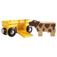 Brio Tierwaggon Kuh