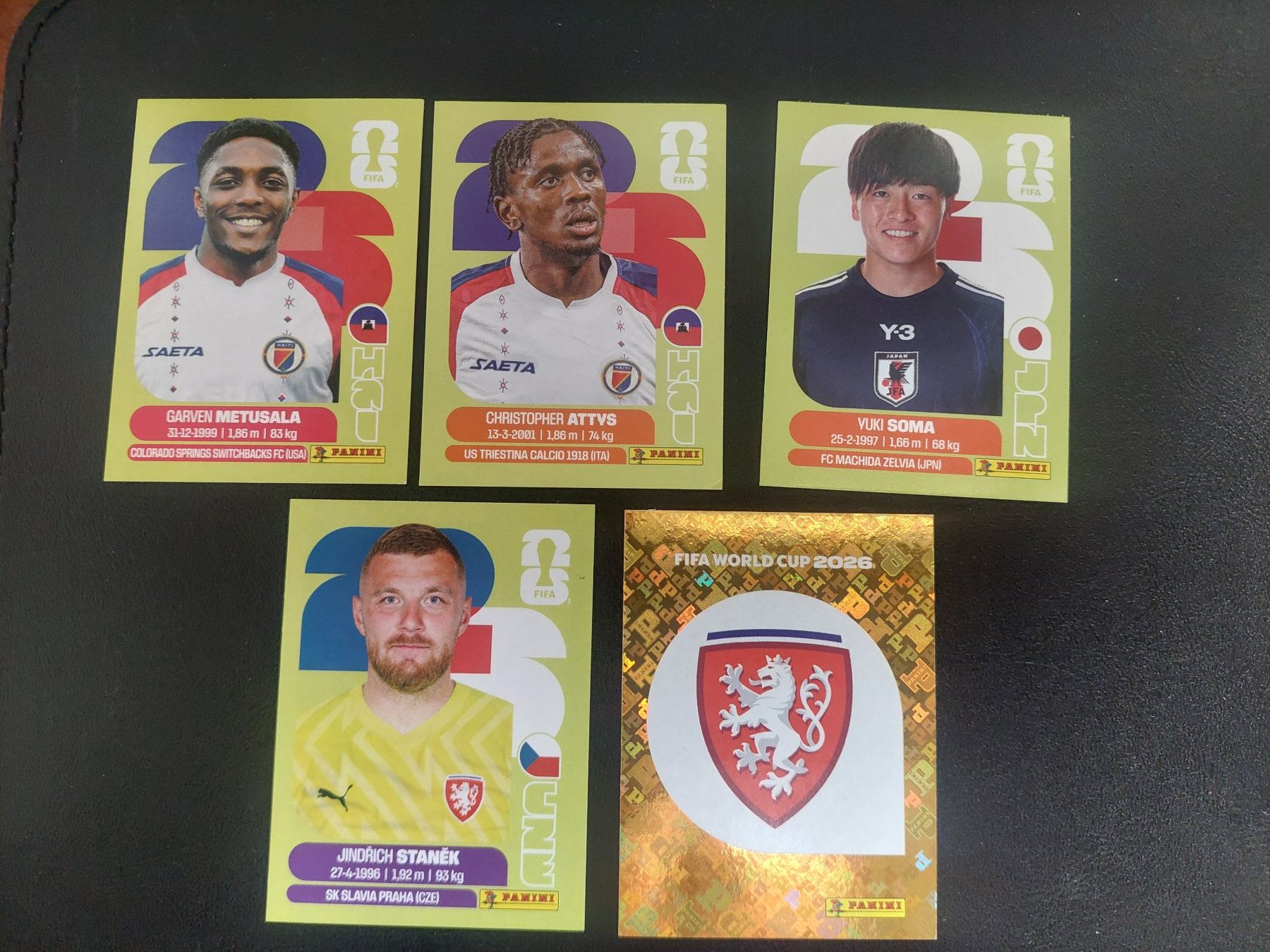 Panini Carte collezionabili: PANINI- HAI 8,14, JPN9, CZE 1,3 – Usato da Biel/Bienne venduto da Deboma