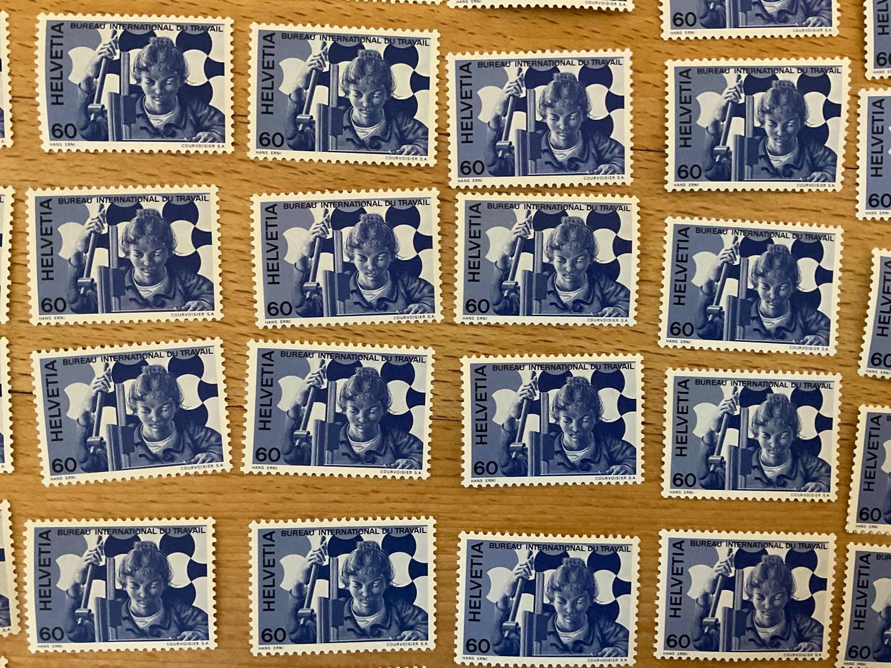 Tutti i francobolli: 60Fr Ämter Frankaturware ungestempelt postfrisch Sammlung – Nuovo (secondo la descrizione) da Wil SG venduto da Chefsugus 5