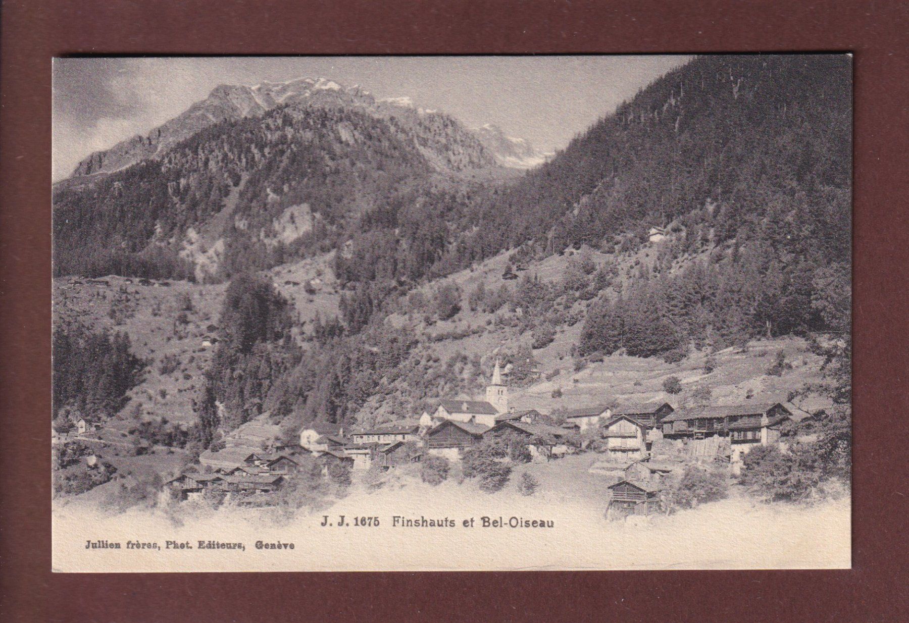 Cartoline postali: FINHAUT et Bel-Oiseau – Usato da Pully venduto da nicecards