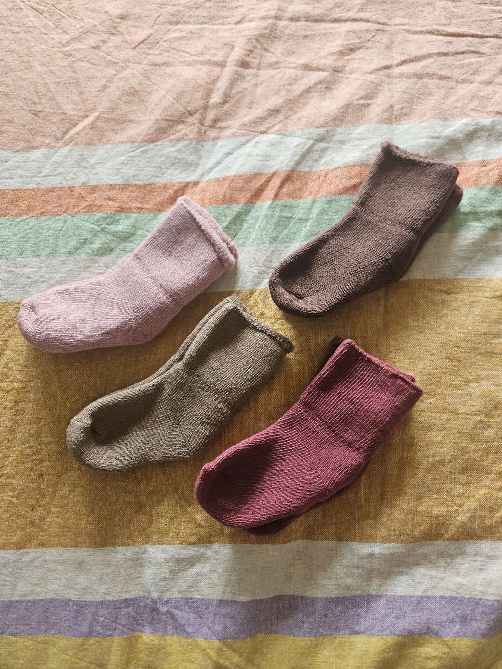 Calze per bambini: 4 chaussettes bébé 6 12 mois – Nuovo e nell'imballaggio originale da Thônex venduto da lacomtessedesfees
