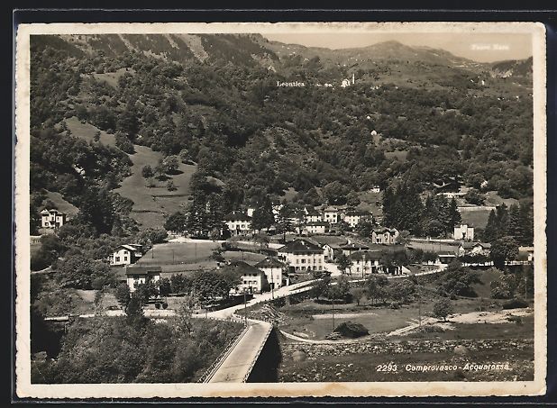 Cartes postales: Comprovasco /Acquarossa, Ortsansicht geg – D'occasion à Berlin par bartko-reher