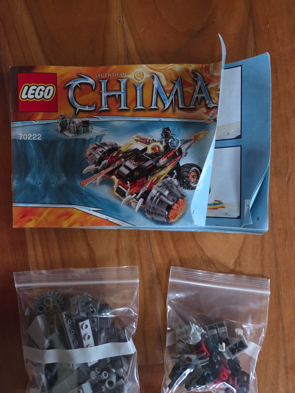 Lego Giocattoli: Lego CHIMA Tormak's Shadow Blazer 70222 – Usato da St. Gallen venduto da Razoon77 3
