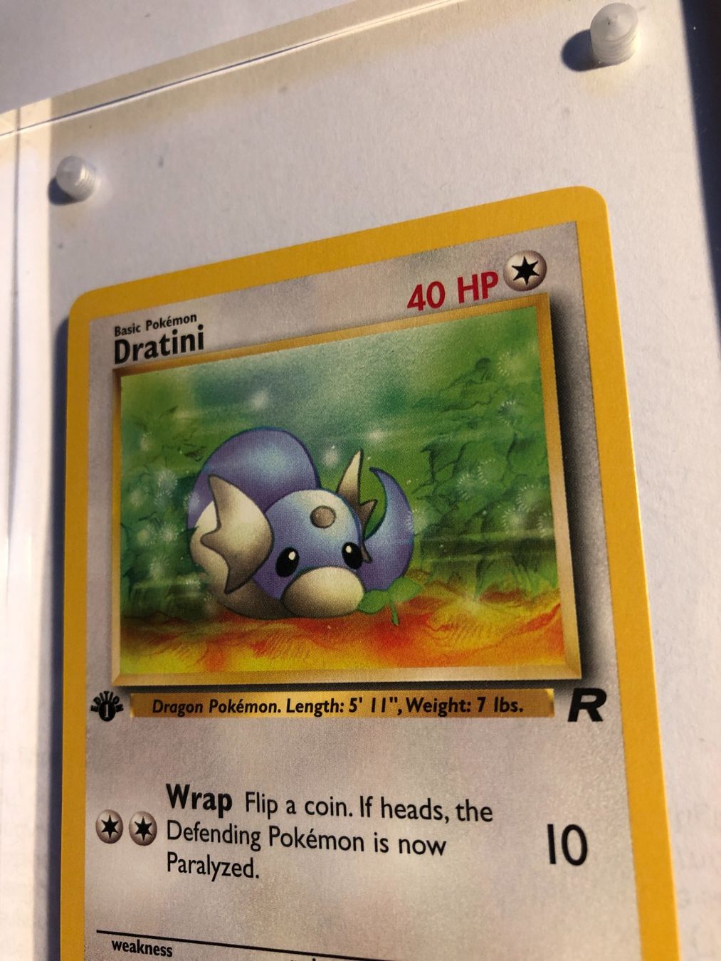 Sammelbilder & Trading cards: Dratini 1st Team Rocket - MINT - ab 1.- – Gebraucht aus Giubiasco von dan_pr8b 3