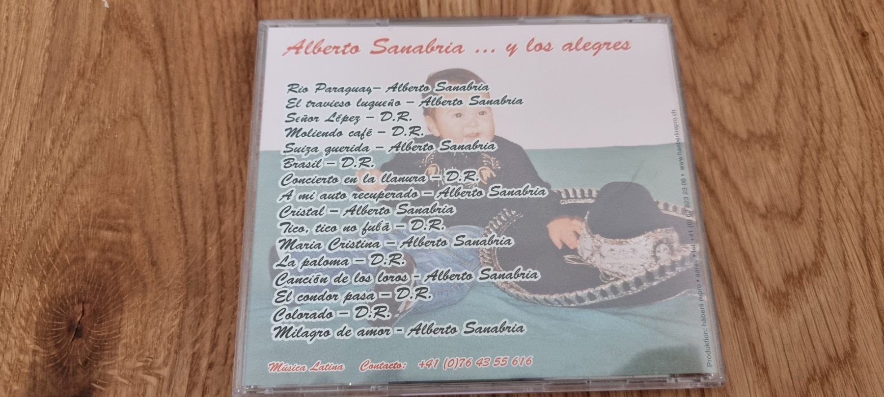 CD: CD: Alberto Sanabria - ... y los alegres – Usato da Lachen SZ venduto da allesweg78 1