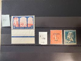 // 3 timbres neufs ** / * 1930
