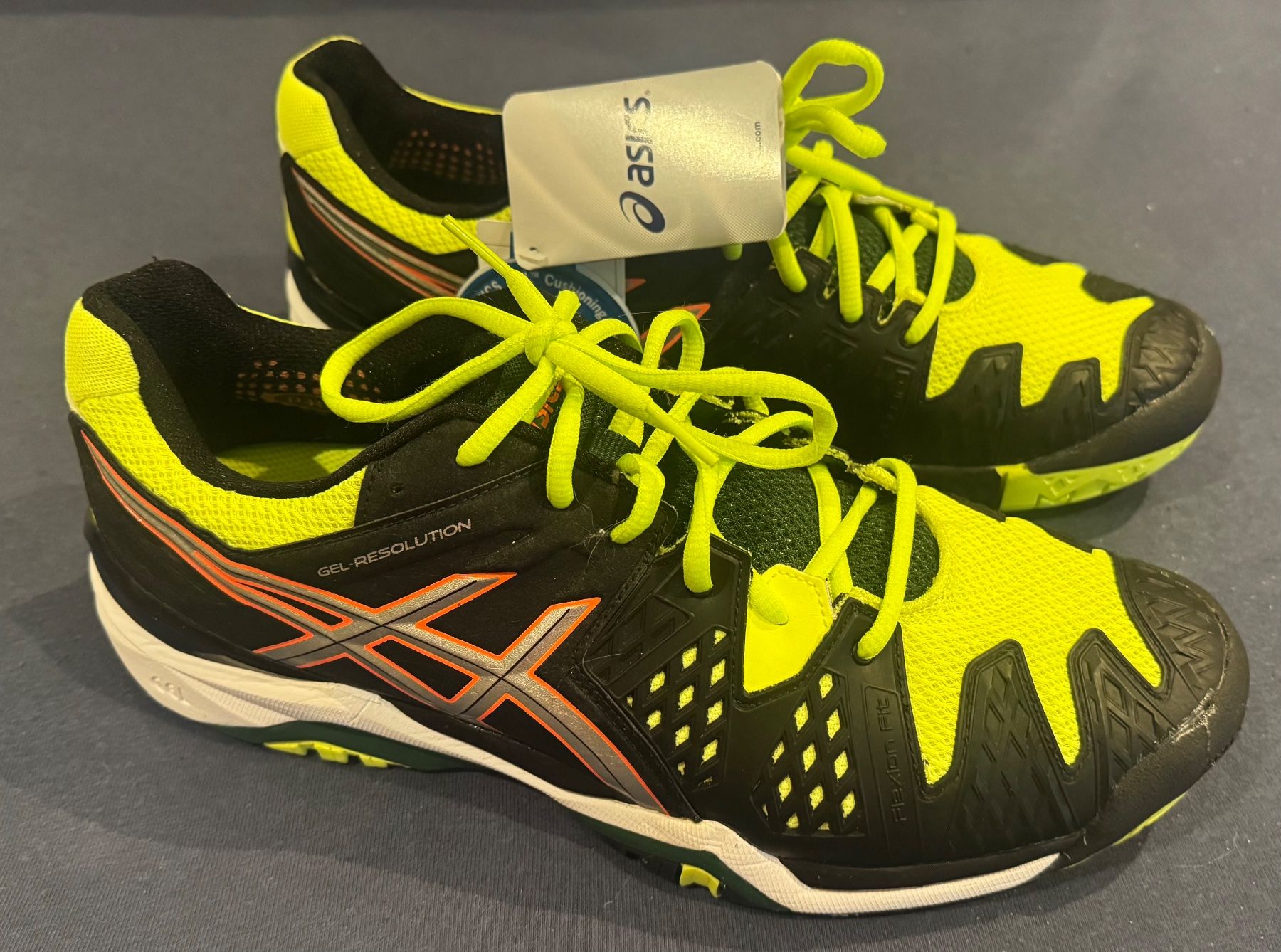 Asics Scarpe da uomo: **** ASICS GEL-RESOLUTION 6 EU 45 **** – Nuovo (secondo la descrizione) da Giumaglio venduto da soloemi