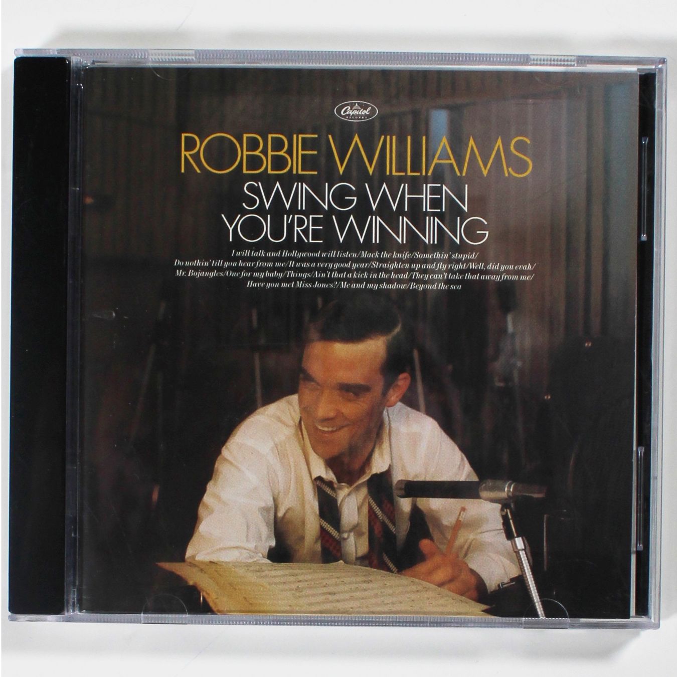 CD: CD - ROBBIE WILLIAMS - SWING WHEN YOU'RE WINNING - UK 2001 – Usato da Brüttisellen venduto da Collector-Corner