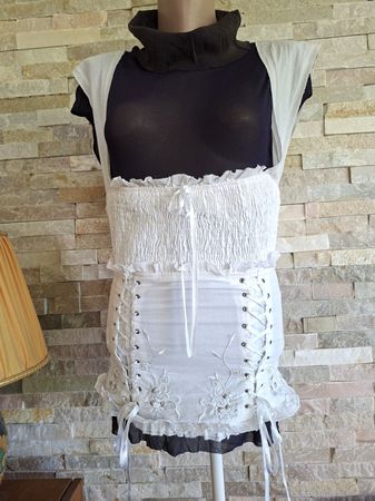 Corset / Serre-Taille Romantique Style Dirndl– Taille M