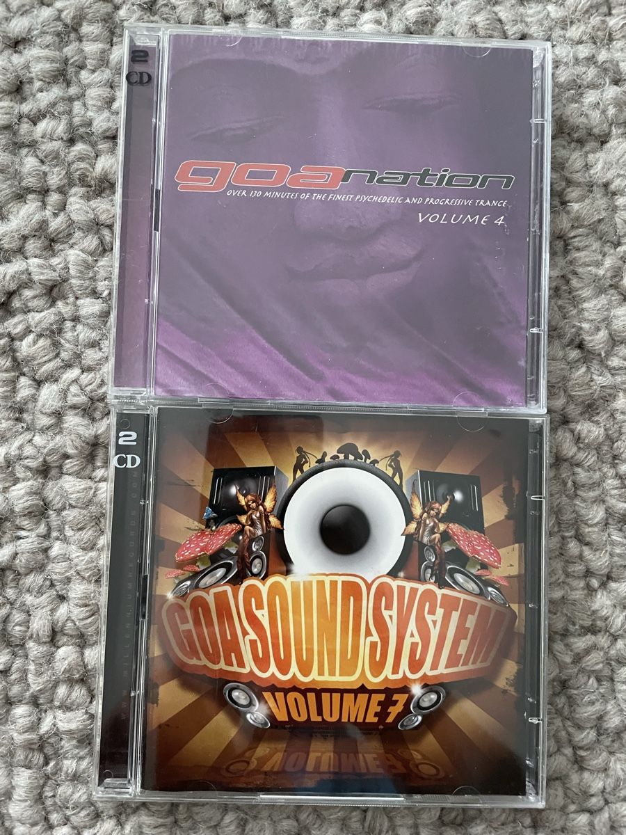 CD: Goa Nation Vol.4 + Goa Sound System Vol.7 – Usato da Reinach AG venduto da trigger7811