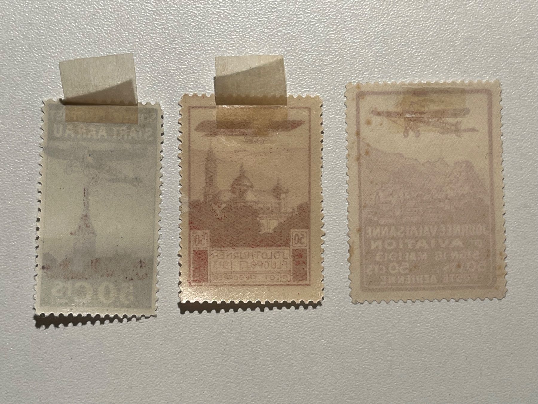 Tutti i francobolli: Diverse Vorläufer Flugpost Briefmarken 1913 und  Weitere – Nuovo (secondo la descrizione) da Wollerau venduto da Steffinho 9