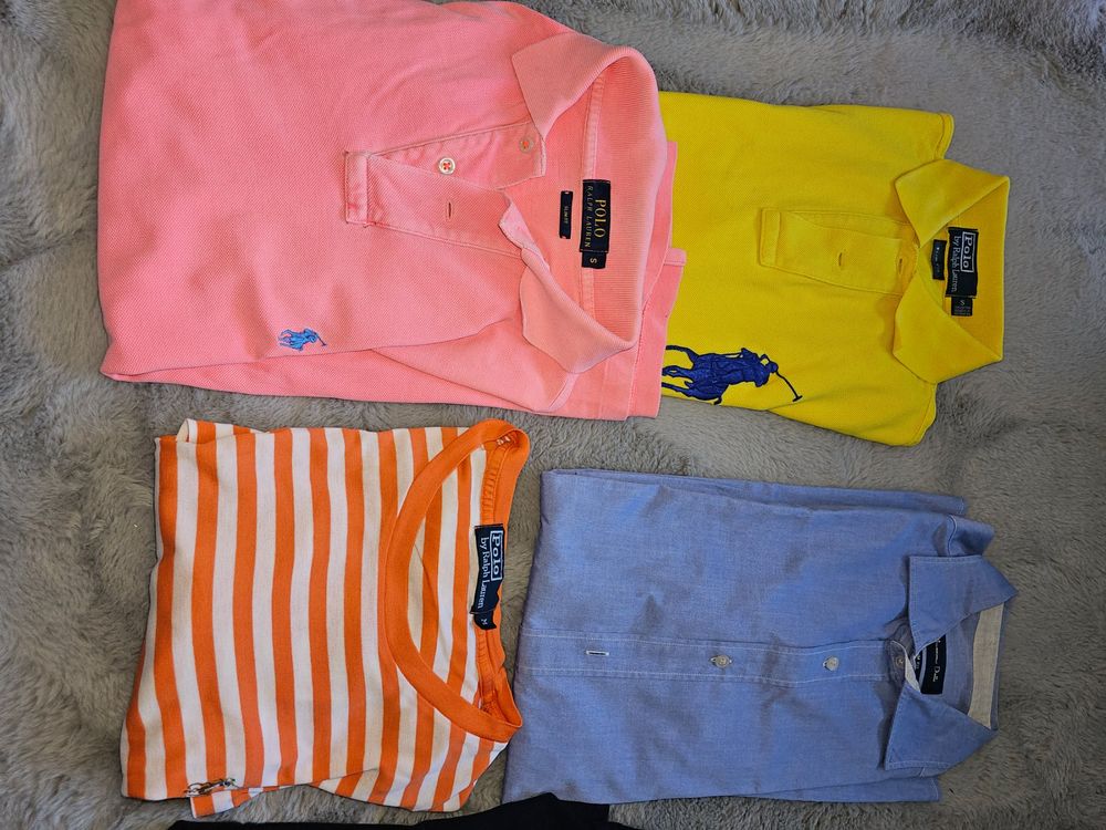 Lot Vêtements Garçon Ralph Lauren - Tailles 5 Et 6 Ans - Occasion Très Bon état