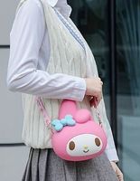 My Melody Hello Kitty: 1 sac bandoulière silicone *SOLDES*