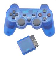 Playstation 2 Wireless Controller -clear blue - NEUWARE PS2