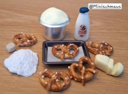 Bretzel Back Set Handgemacht, auch für Maileg