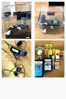 Nanocube Aquarium mit viel Zubehör