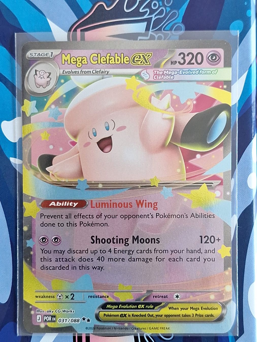 Pokémon Cartes à collectionner: Mega Clefable ex - #14 – D'occasion à Altstätten SG par GGsGameshop