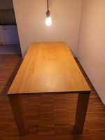 Massiver Holztisch 200×90