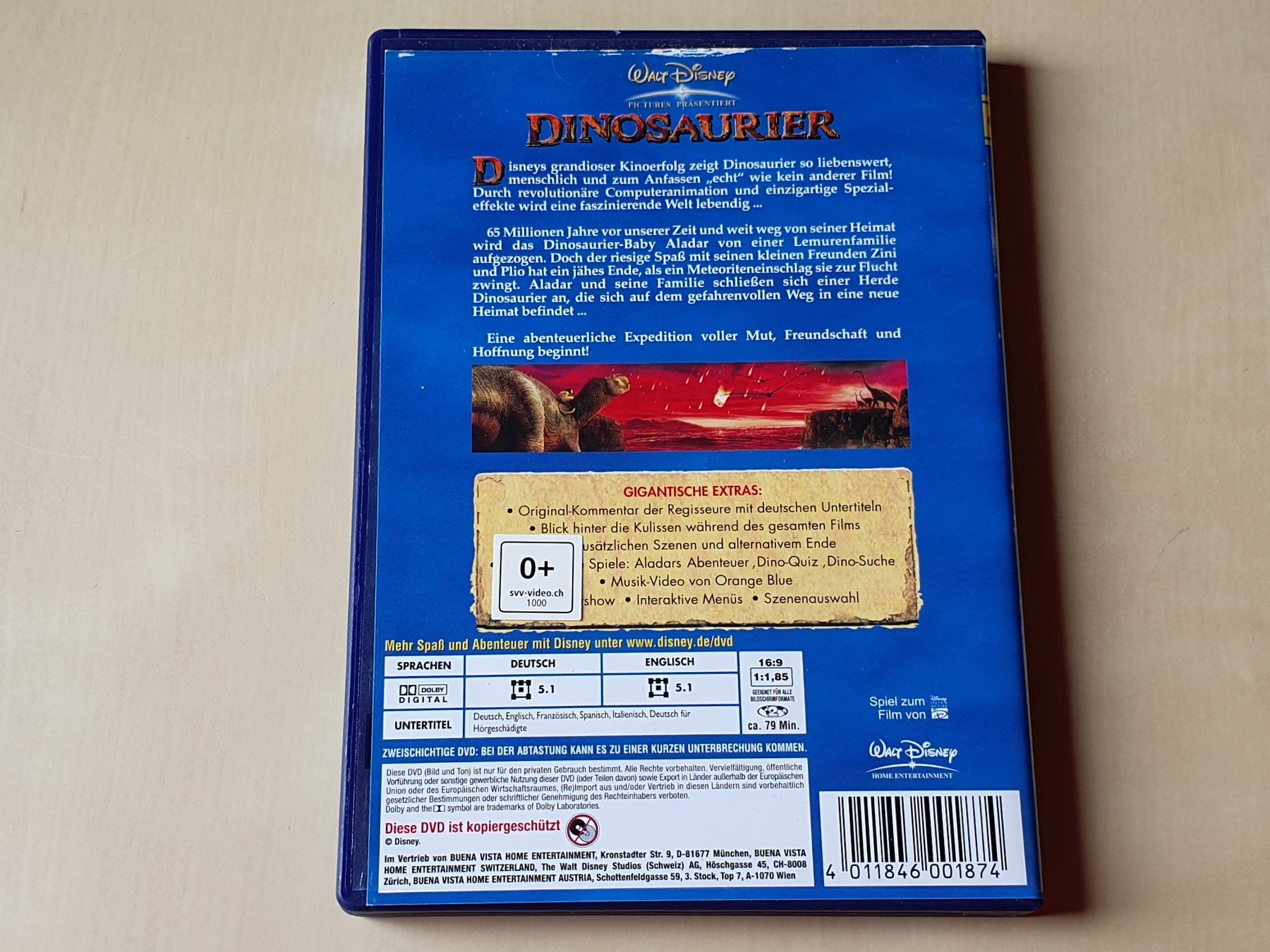 Tous les DVDs: Dinosaurier – D'occasion à Stansstad par collectorsshop 1