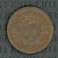 CHF___0.02 1879 vz-unz 2 Rappen