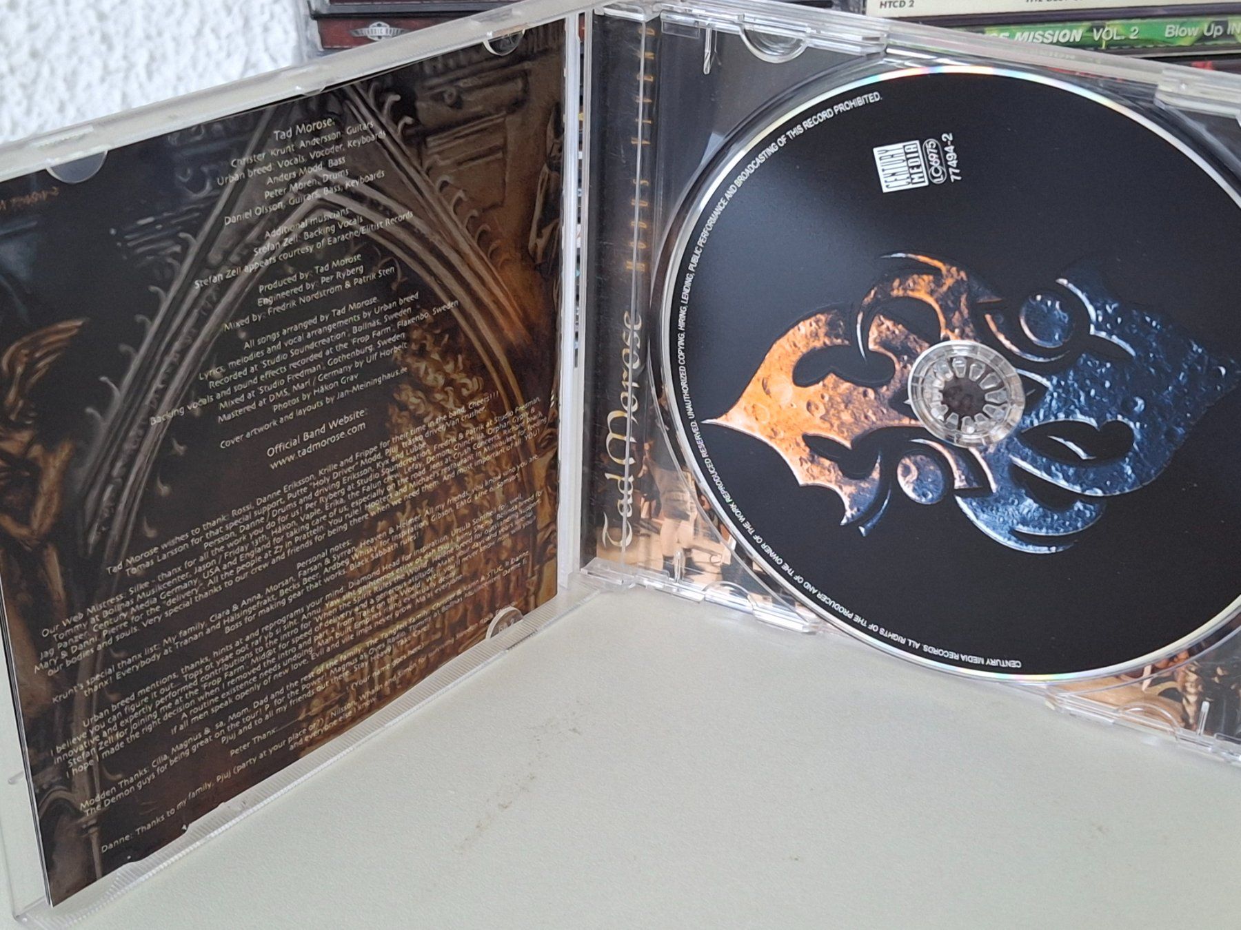 CD: CD Tad Morose - Modus Vivendi - Death Metal – Usato da Aarberg venduto da Jackup1 2
